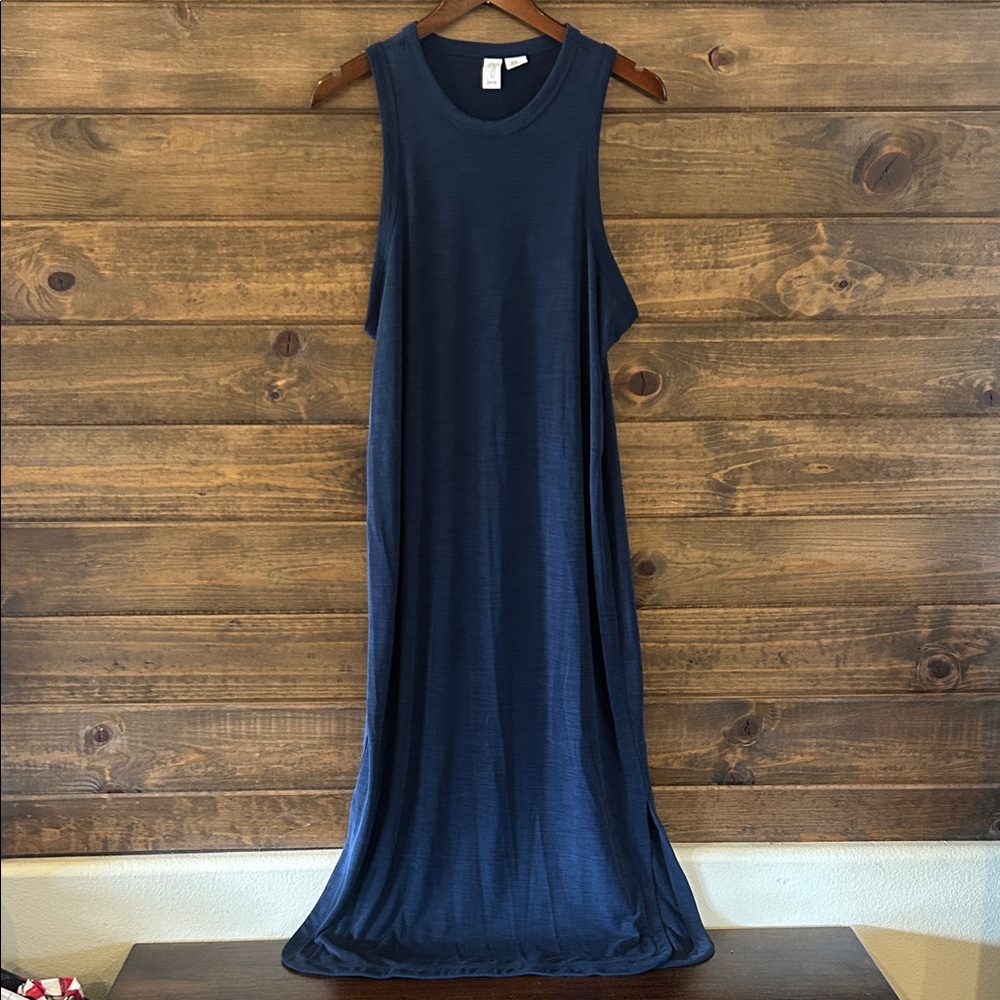 Joie Navy Sleeveless Maxi Dress
